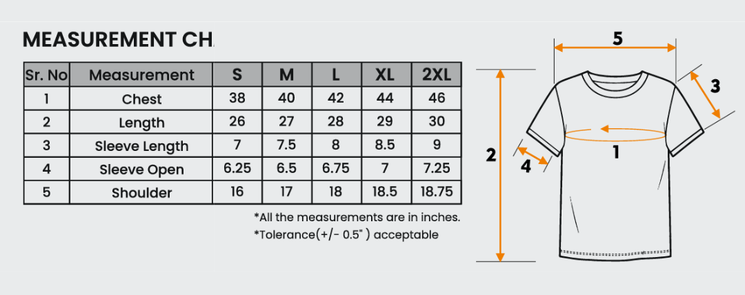 sizing T-shirt Half Sleeves - ESROVERSE, free shipping included Design T-shirt (Unisex) NASA | ISRO | AMAZON | SPACE