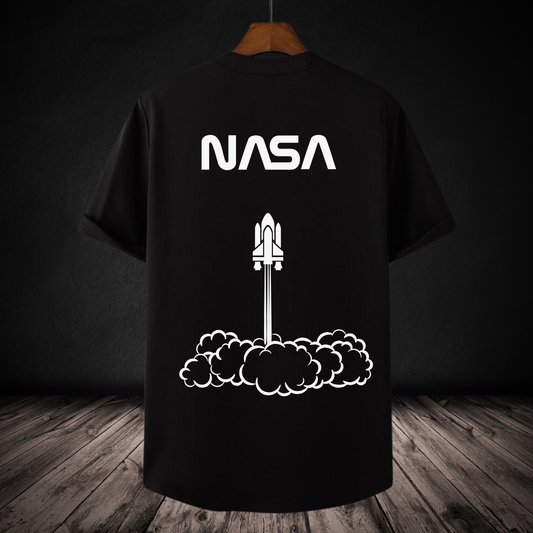 Moon Phases Oversized NASA T-Shirt
