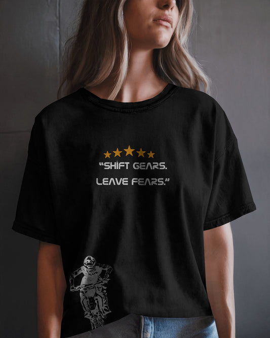 OVERSIZED RIDER T-Shirt black Color (Unisex)