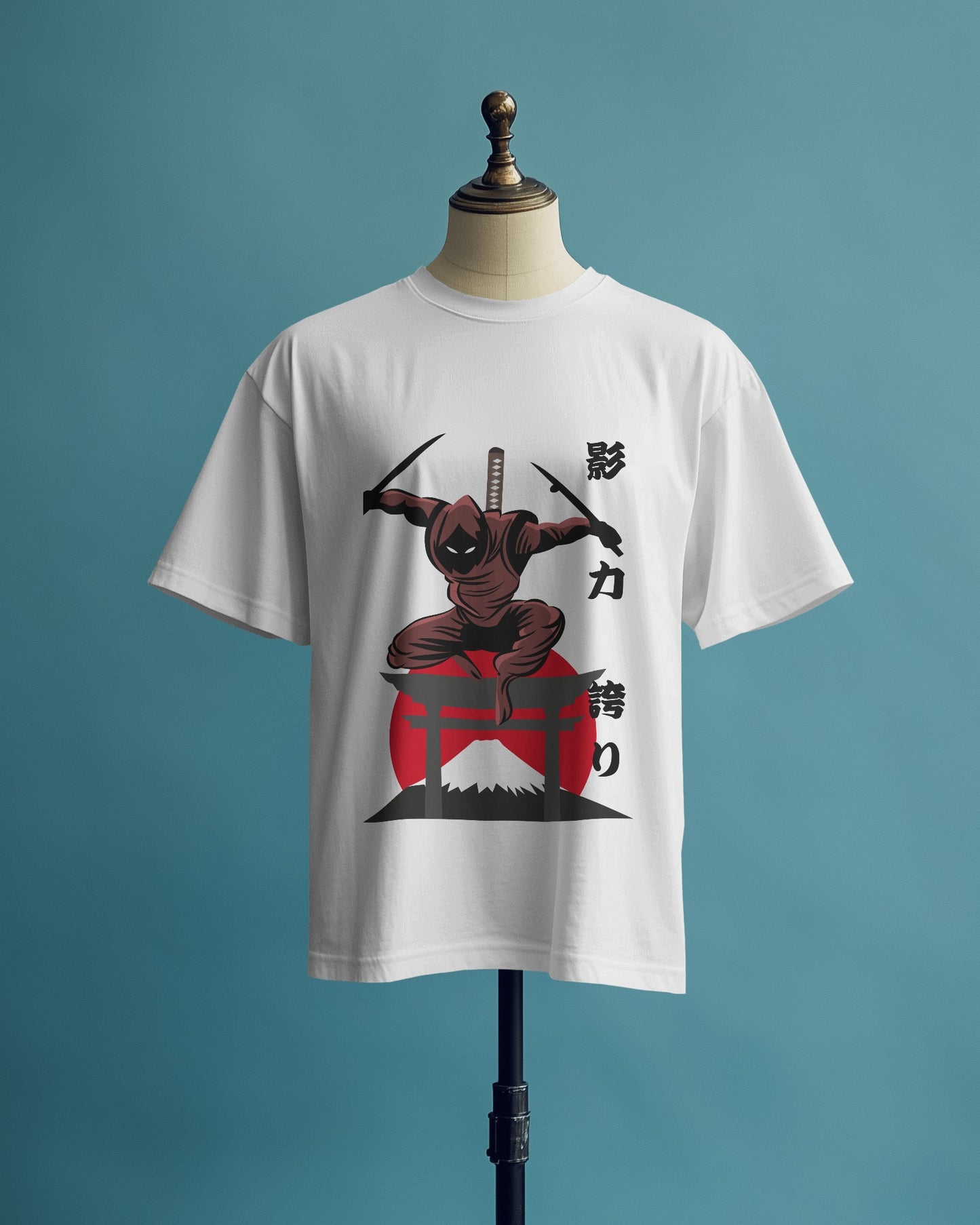 Casual Travelling NINJA Half Sleeves white t shirt
– ESROVERSE, free shipping included Design T-shirt (Unisex)