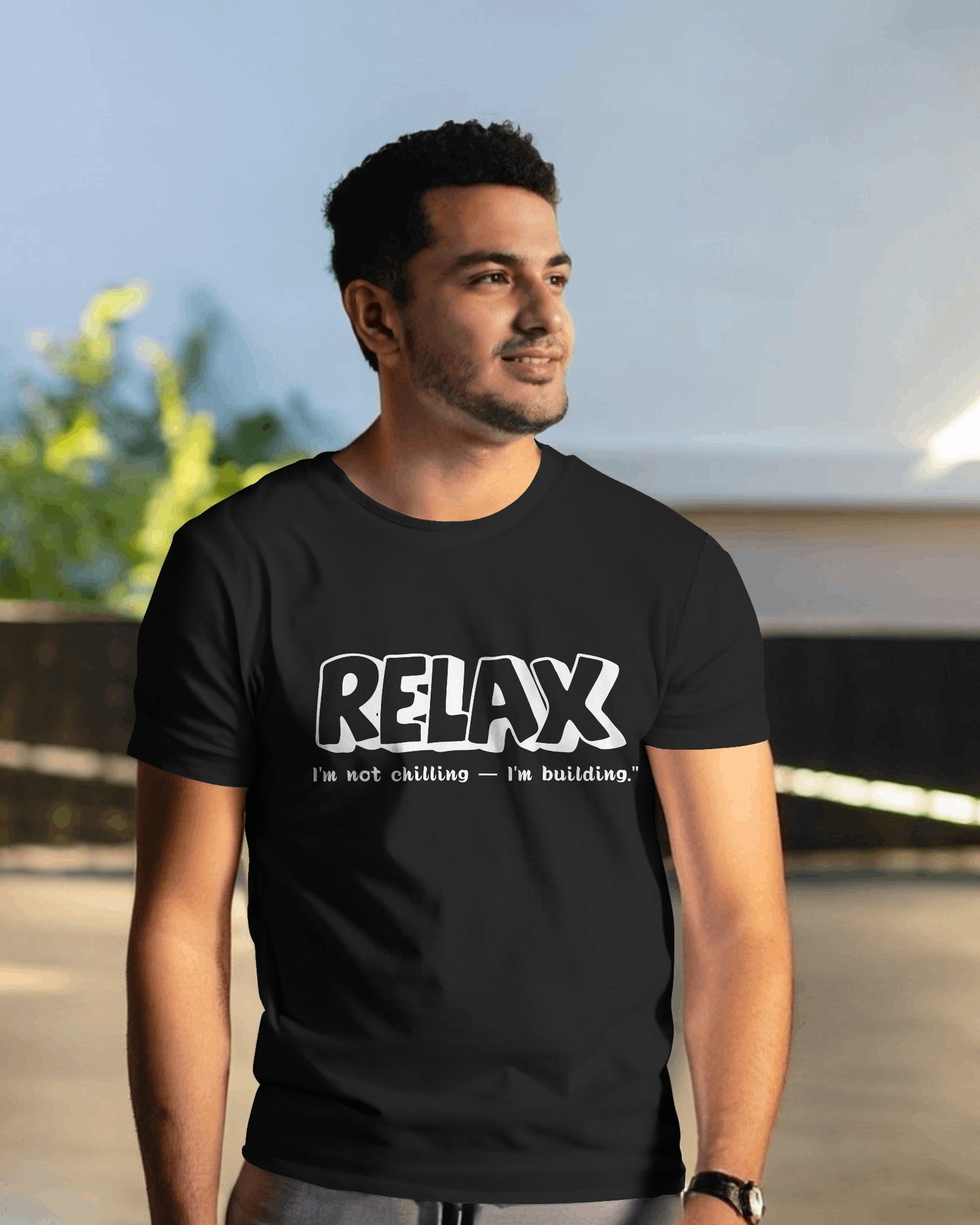 Relax Half Sleeves T-shirt (Unisex)