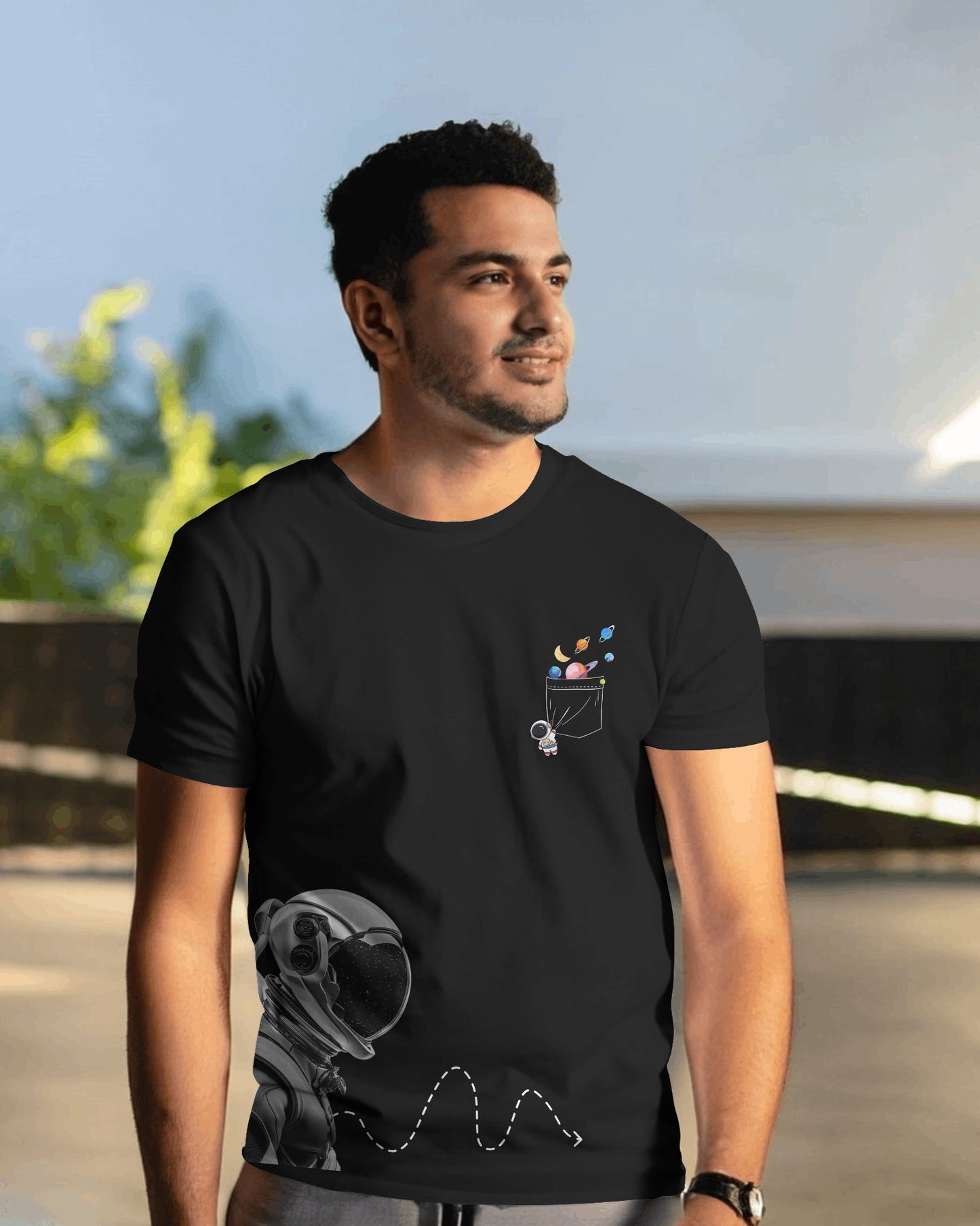 Astro Half sleeves T-Shirt (Unisex)