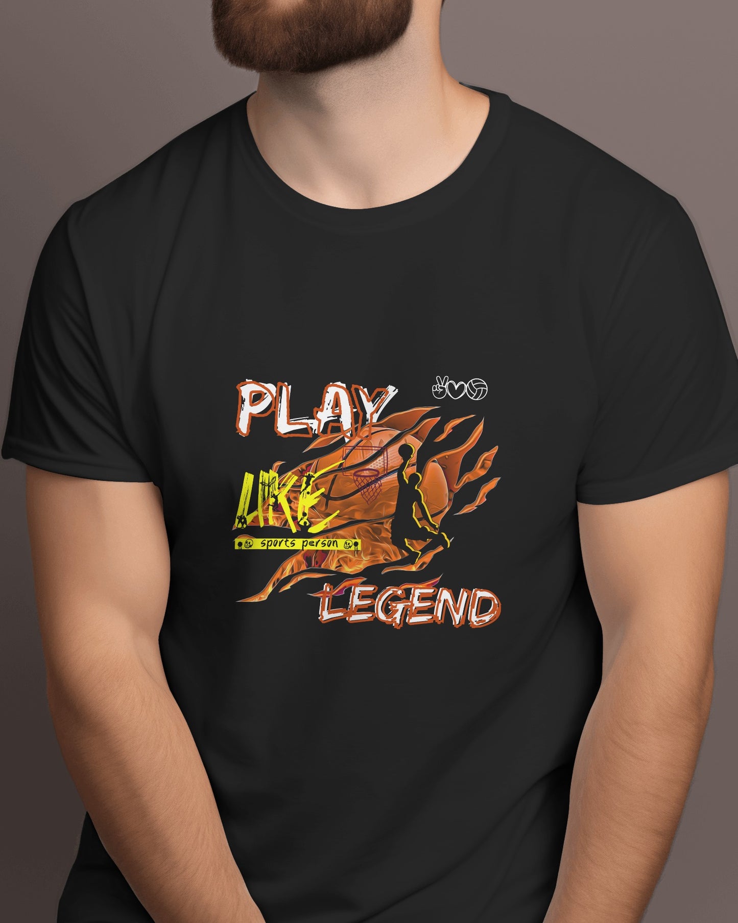 Half Sleeves Legend T-shirt (Unisex)