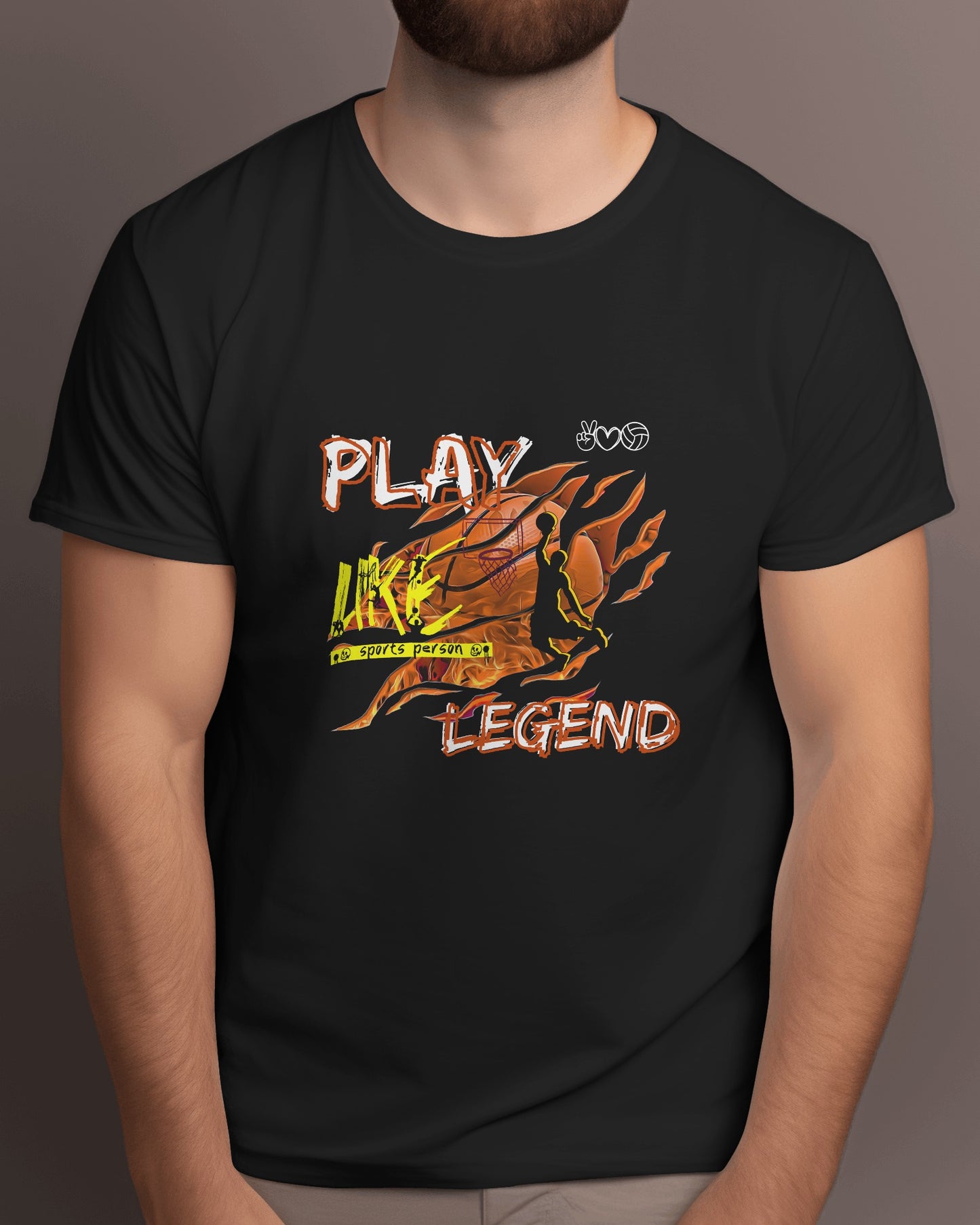 Half Sleeves Legend T-shirt (Unisex)