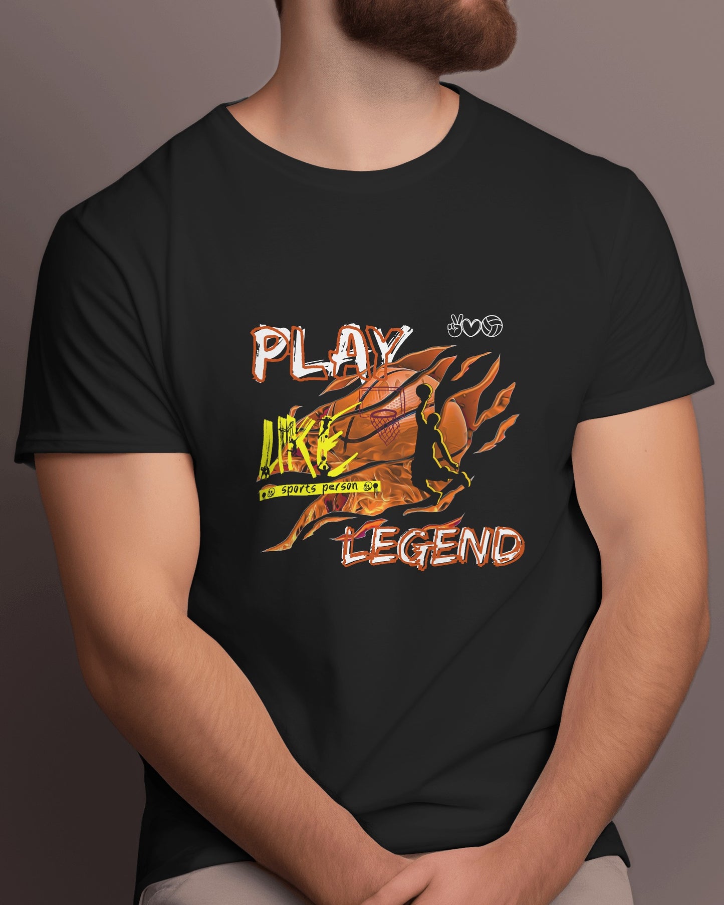 Half Sleeves Legend T-shirt (Unisex)