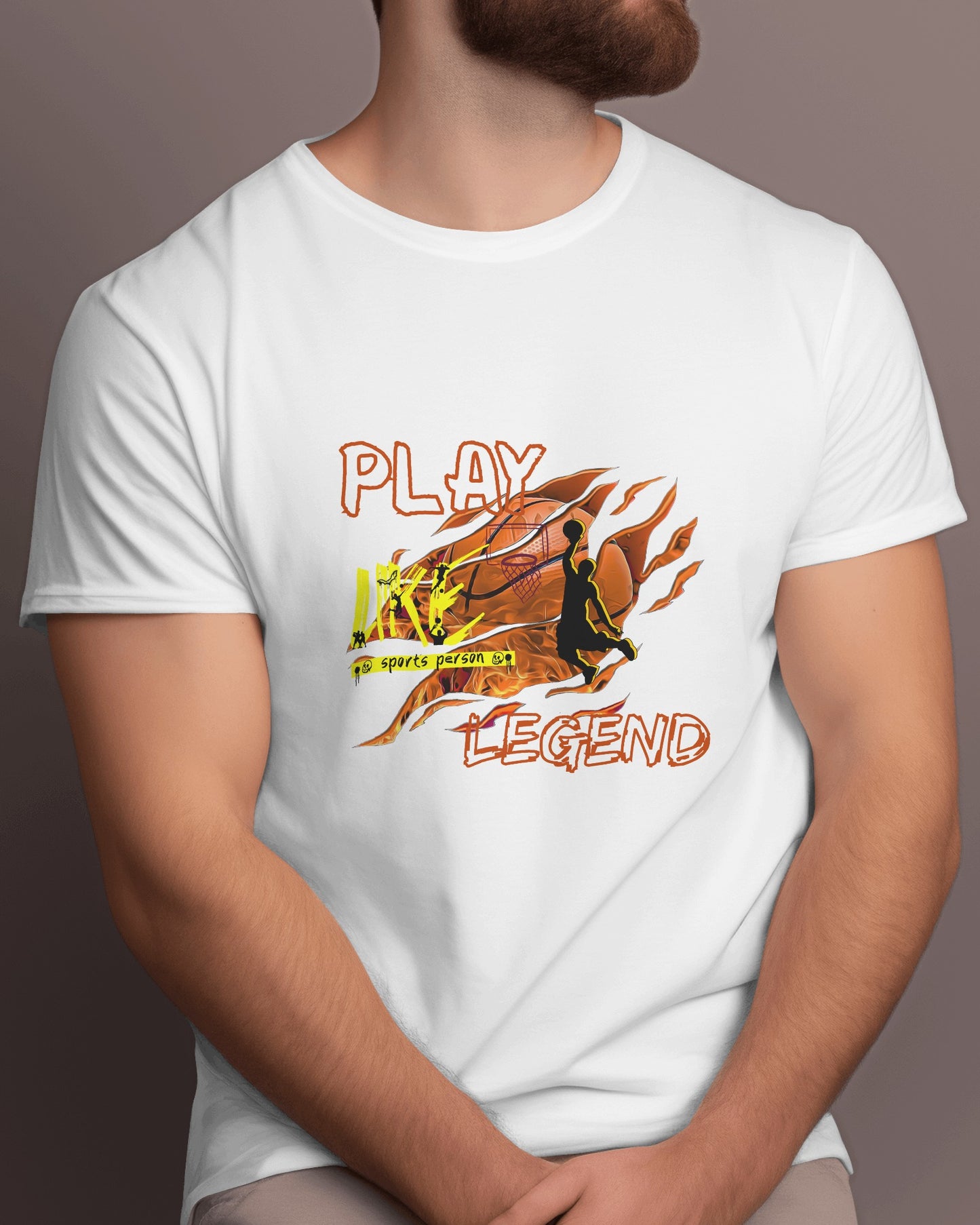 Half Sleeves Legend T-shirt (Unisex)