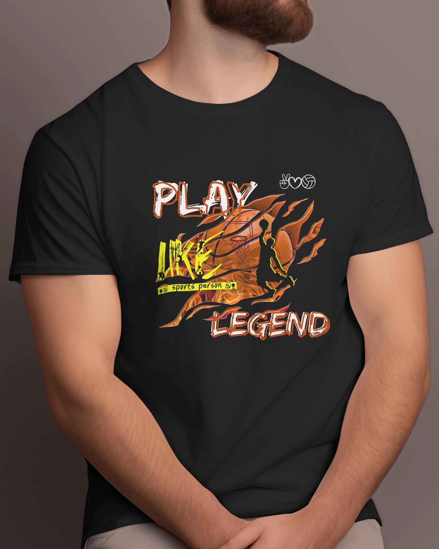 Half Sleeves Legend T-shirt (Unisex)
