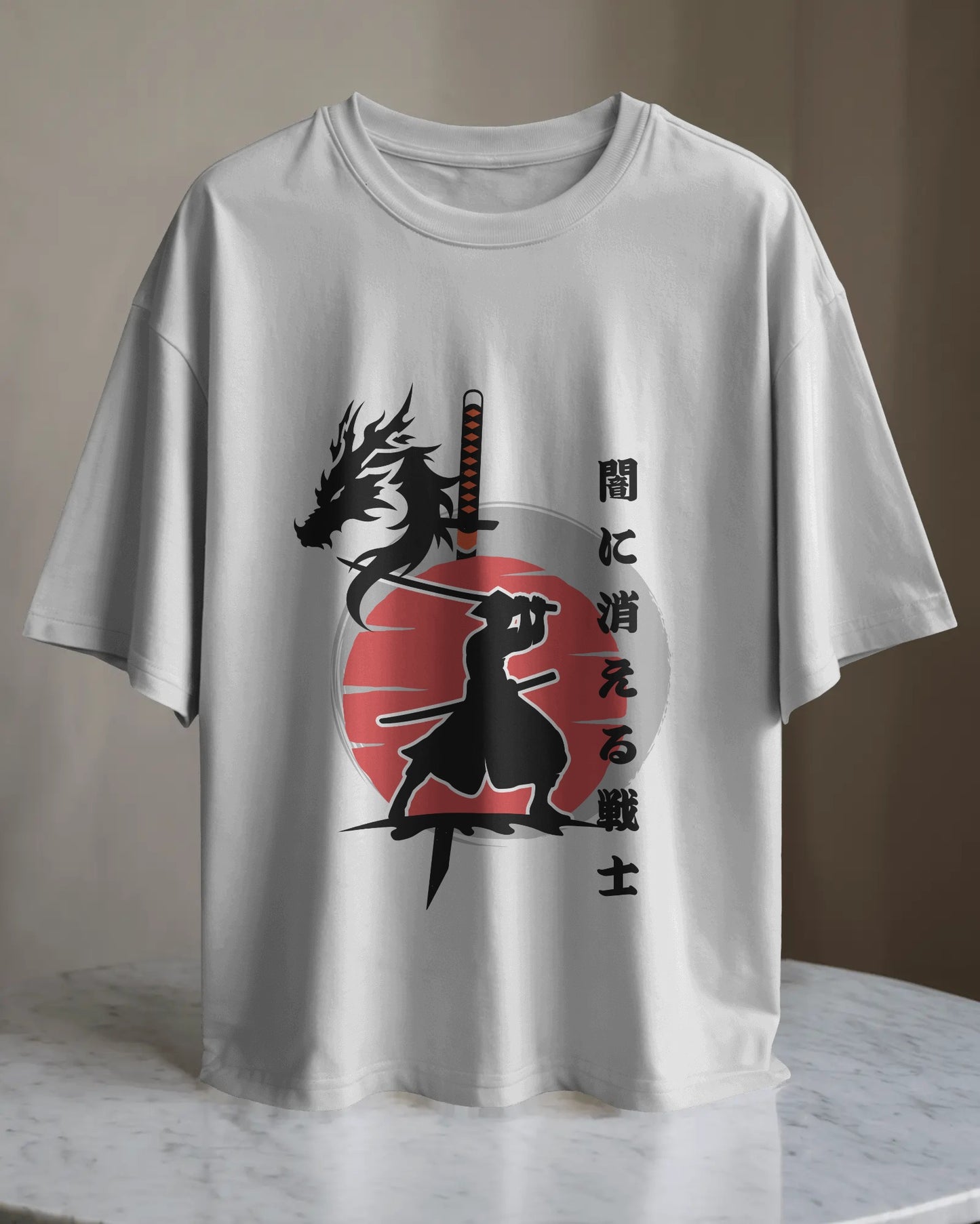 Casual Warrior Half Sleeves white T-shirt – ESROVERSE, free shipping included Design T-shirt (Unisex)