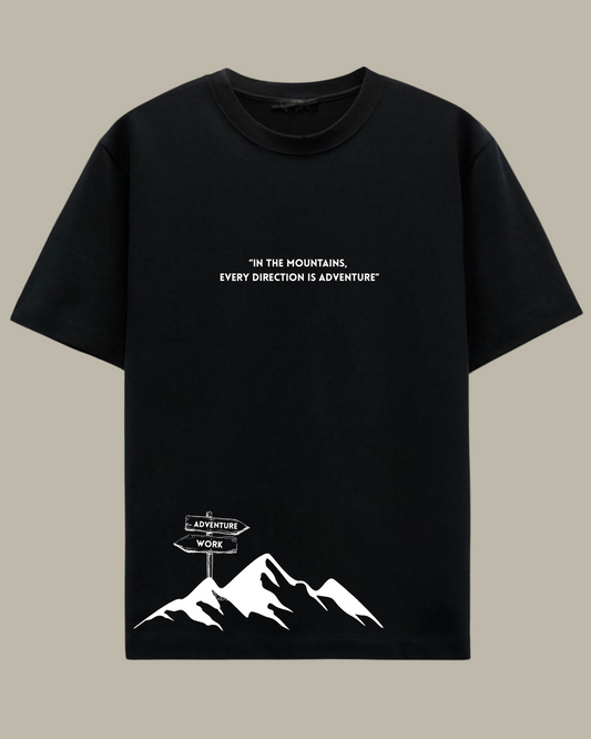 Mountain Oversized t-shirt (Unisex)