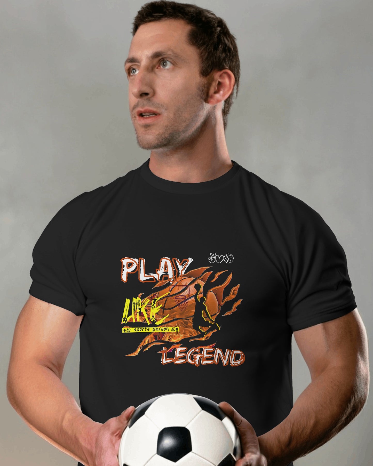 Half Sleeves Legend T-shirt (Unisex)