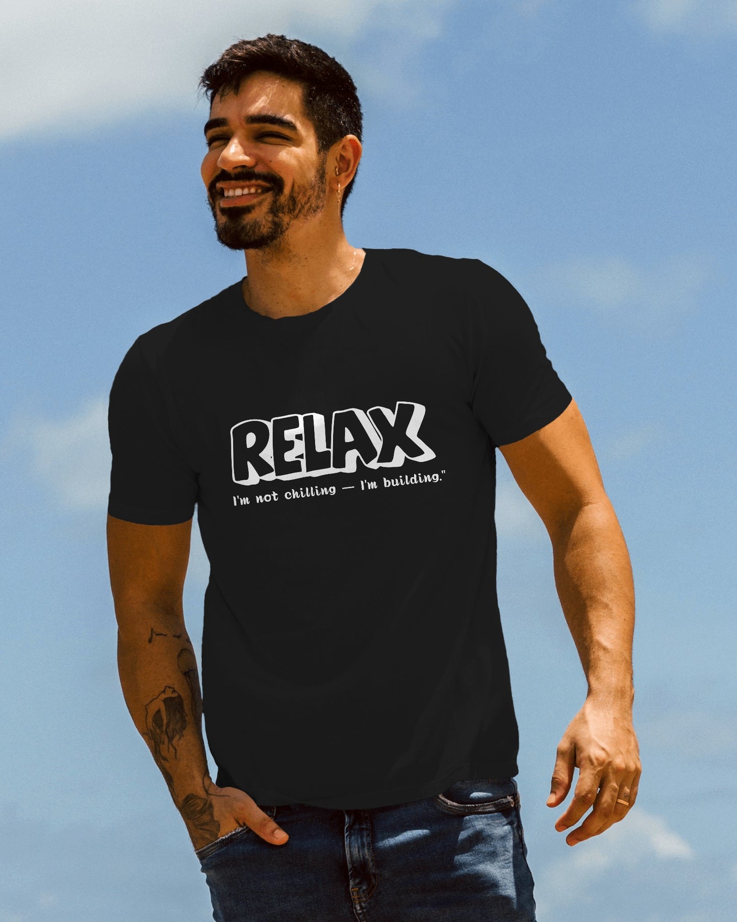 Relax Half Sleeves T-shirt (Unisex)