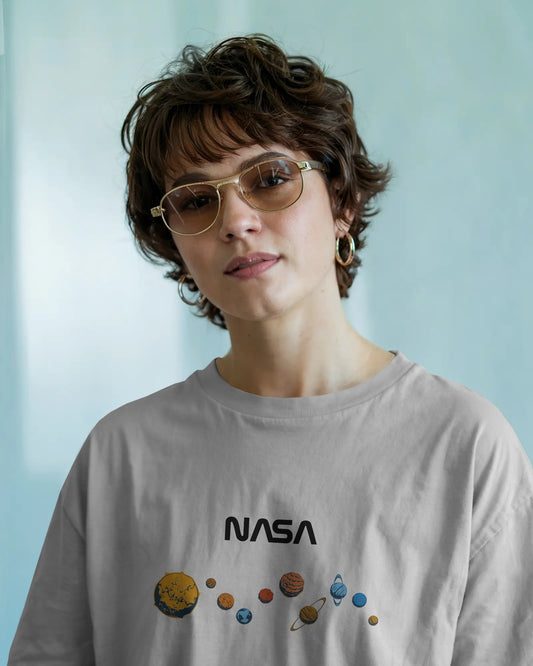 NASA Solar System Oversized T-Shirt