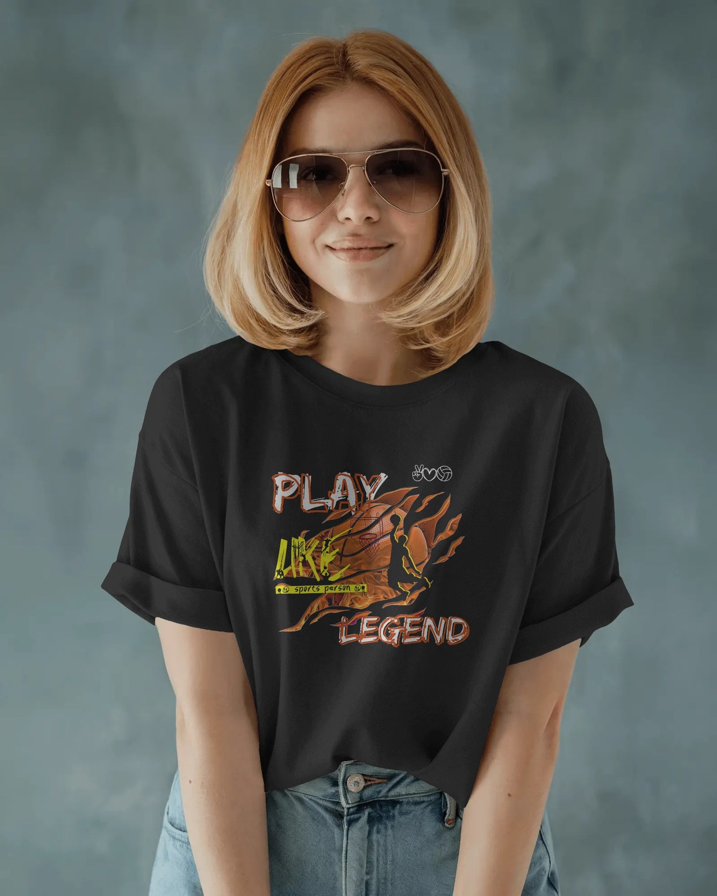 Half Sleeves Legend T-shirt (Unisex)
