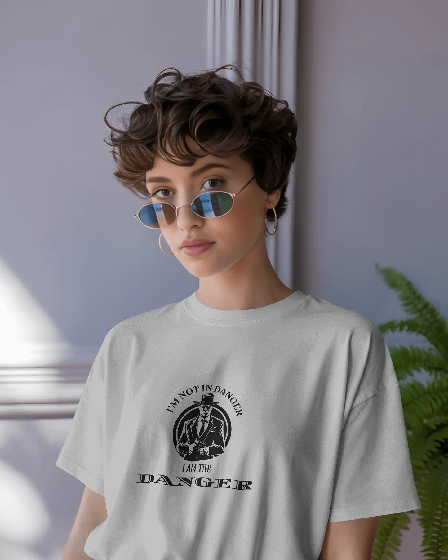 White oversized t-shirt by ESROVERSE – includes free shipping
100% Cotton – Premium Quality
Free Shipping
Standard Length | Oversized Fit | Round Neck | Half Sleeves