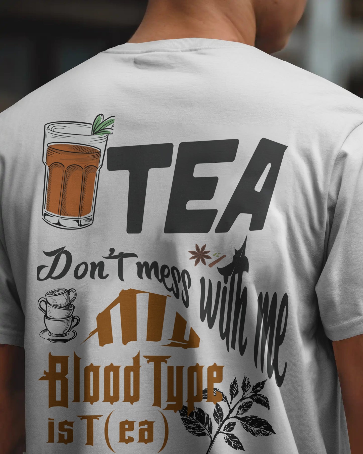 White oversized Tea Lover t-shirt by ESROVERSE – includes free shipping
Oversized T-shirt | White Color | Unisex | T-shirt | Unisex