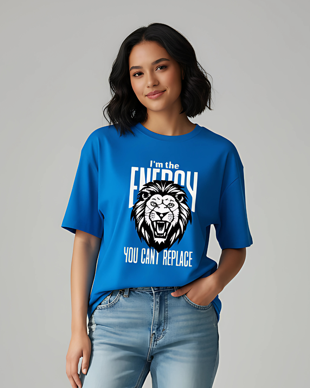 00 I'm the energy Oversized T-shirt (Unisex)