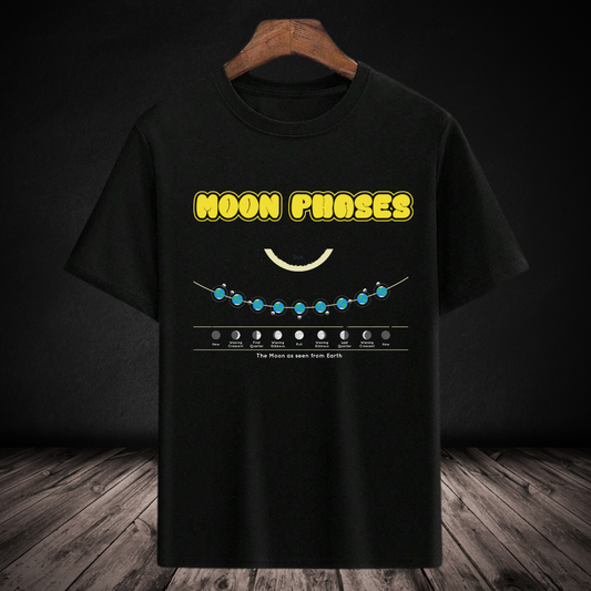 Oversized black cotton t-shirt with NASA graphic – ESROVERSE, free shipping included