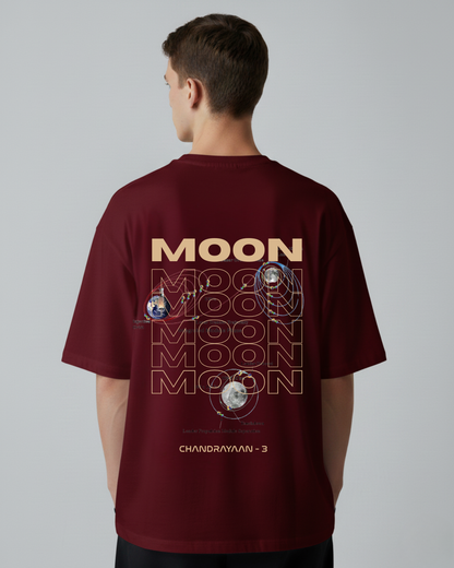 ISRO Chandrayaan-3 National Space Day Oversized T-Shirt