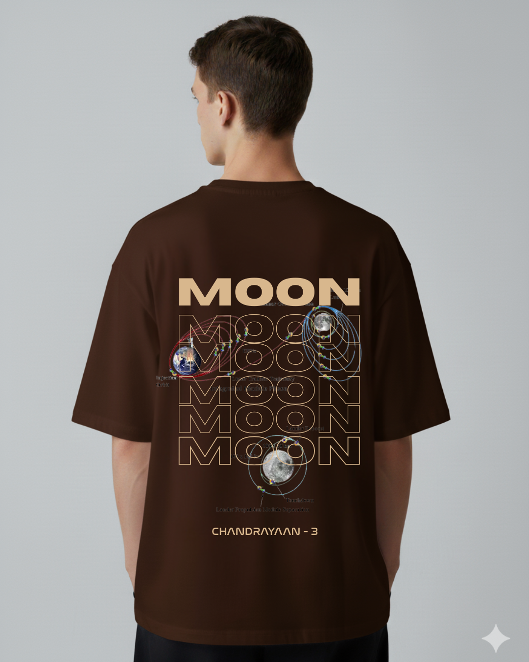 ISRO Chandrayaan-3 National Space Day Oversized T-Shirt