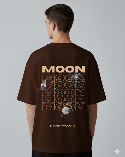 ISRO Chandrayaan-3 National Space Day Oversized T-Shirt