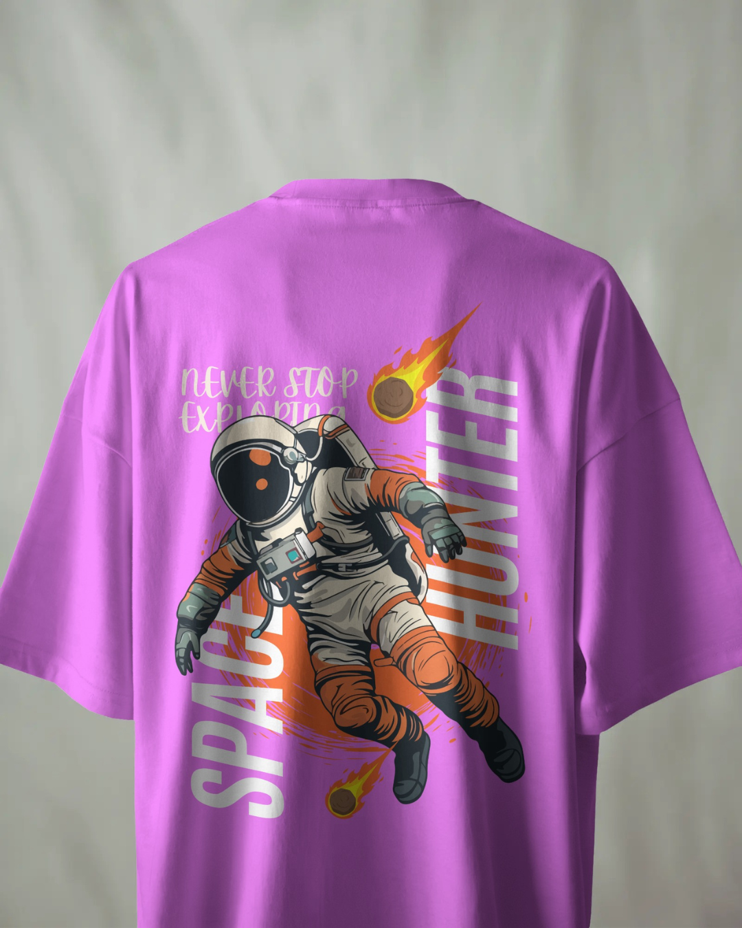 001A Space Hunter Oversized Premium T-Shirt (Unisex)