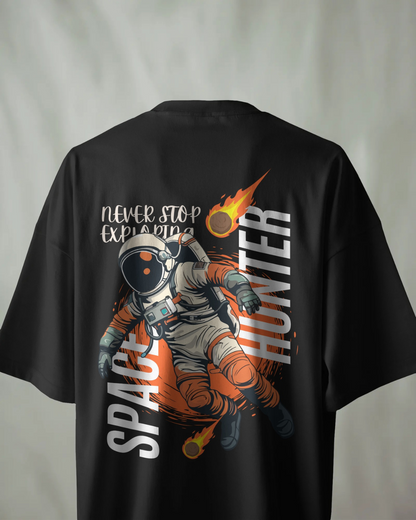 001A Space Hunter Oversized Premium T-Shirt (Unisex)