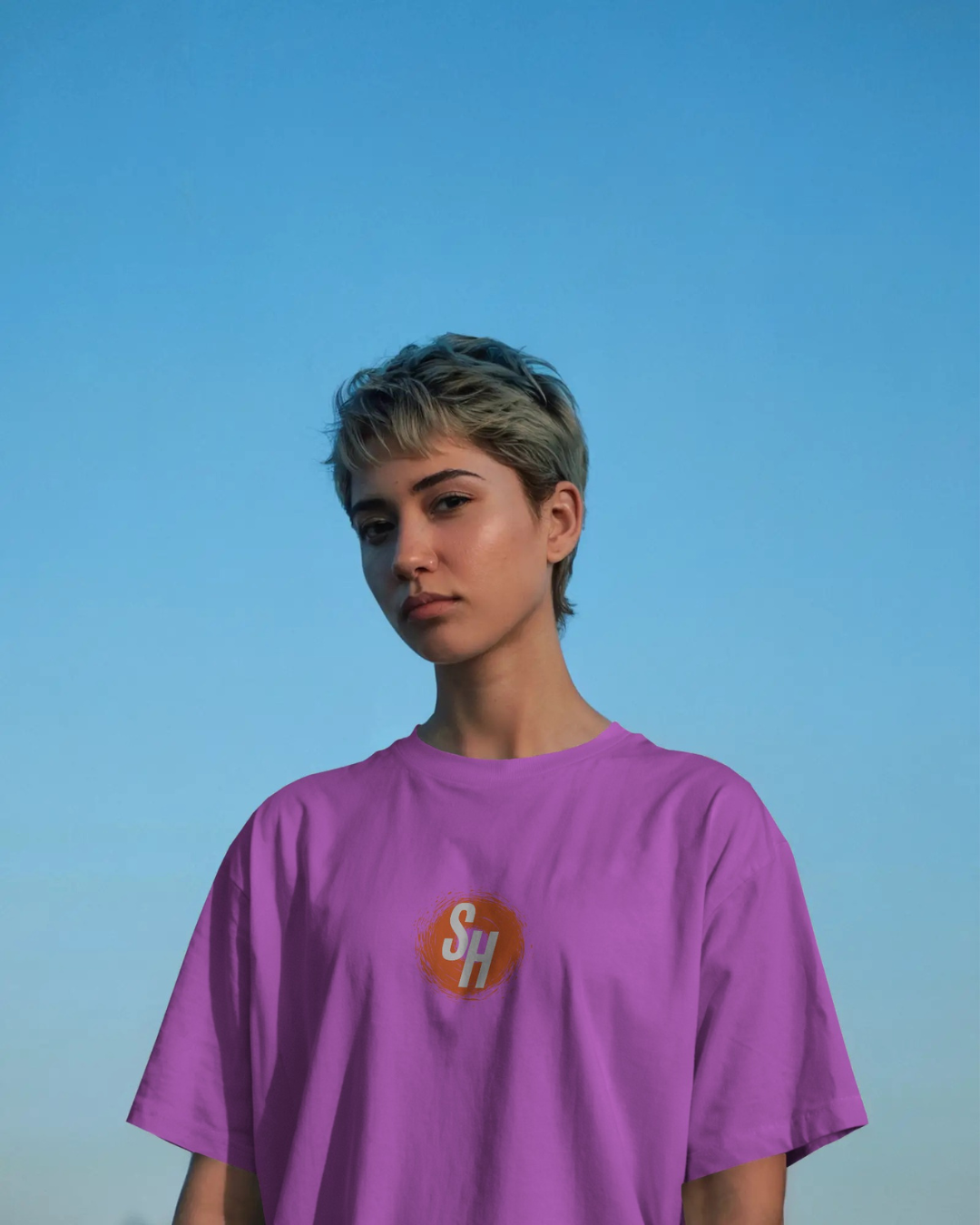 001A Space Hunter Oversized Premium T-Shirt (Unisex)
