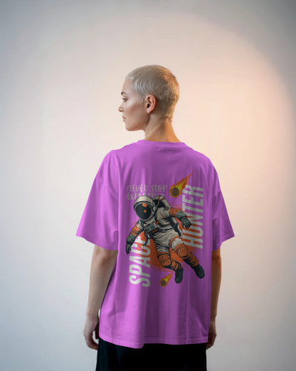 001A Space Hunter Oversized Premium T-Shirt (Unisex)