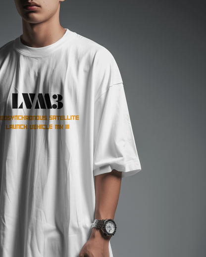 100% COTTON | PREMIUM MATERIAL | ISRO Oversized t-shirt | LWM 3 ISRO T-shirt

FREE SHIPPING
Oversize T-shirt ,white t shirt , cotton t-shirt, 100% cotton , premium T Shirt, with FREE SHIPPING | ESROVERSE