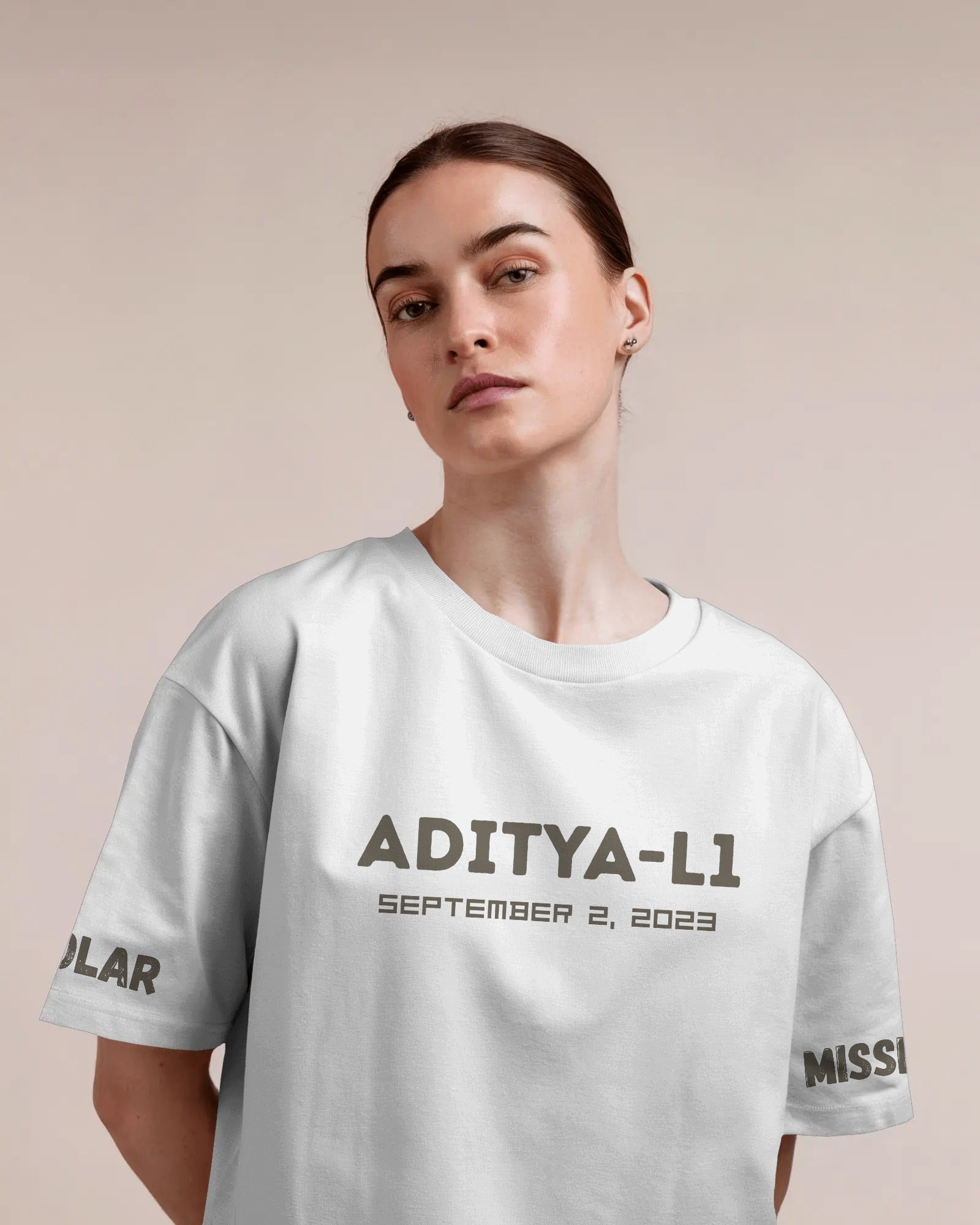 ISRO ADITYA L1 SOLAR MISSION 
100% COTTON | PREMIUM MATERIAL

FREE SHIPPING
Oversize T-shirt ,white t shirt , cotton t-shirt, 100% cotton , premium T Shirt, with FREE SHIPPING | ESROVERSE