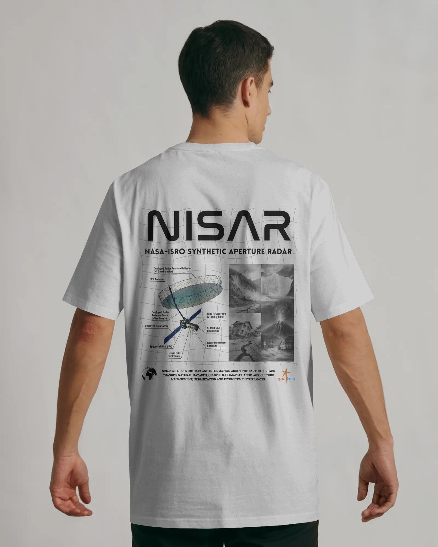 ISRO NISAR T-shirt (Unisex)
