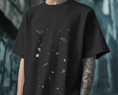 Space Oversized T-Shirt (Unisex)