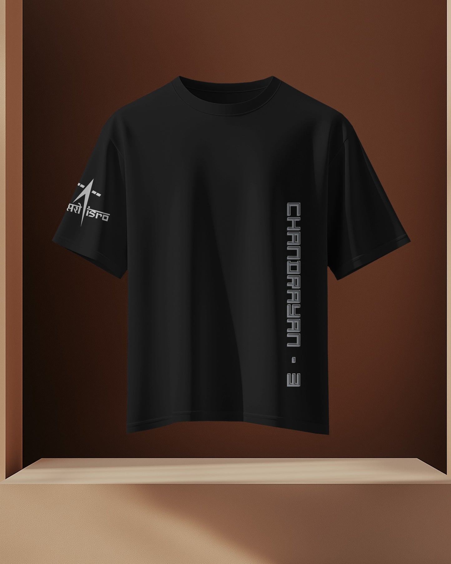 ISRO Chandrayaan 3 Half Sleeves T-shirt (Unisex)