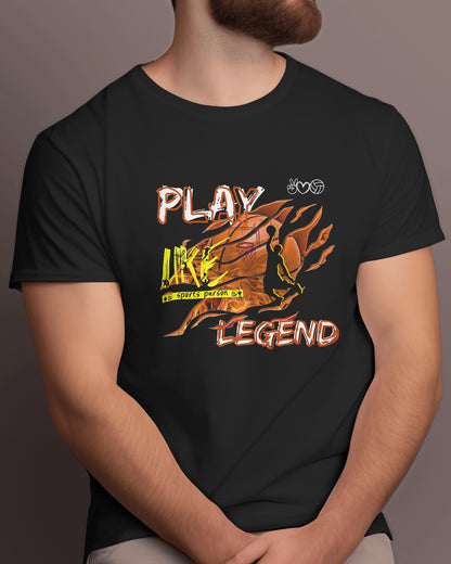 Half Sleeves Legend T-shirt (Unisex)
