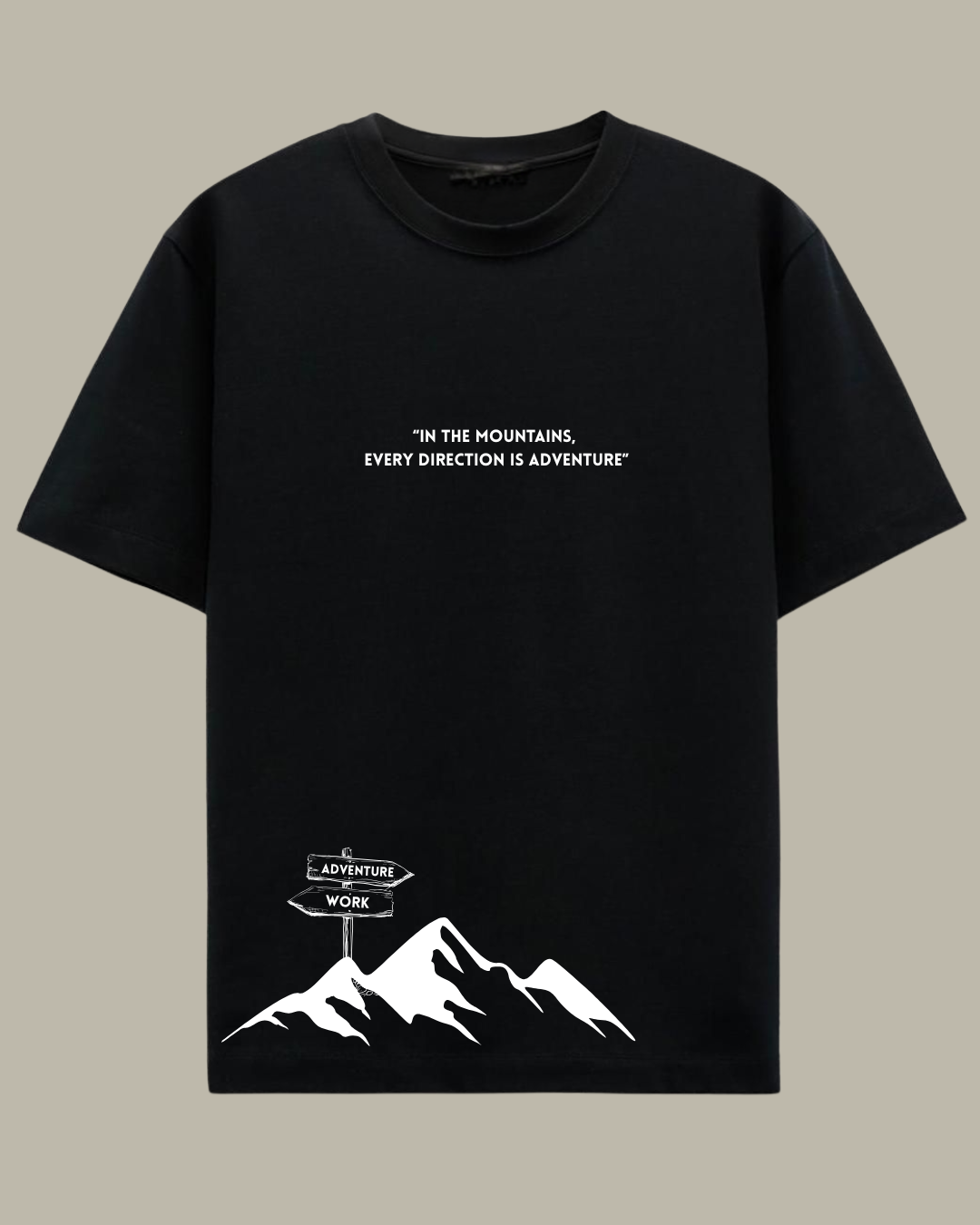 Mountain Oversized t-shirt (Unisex)