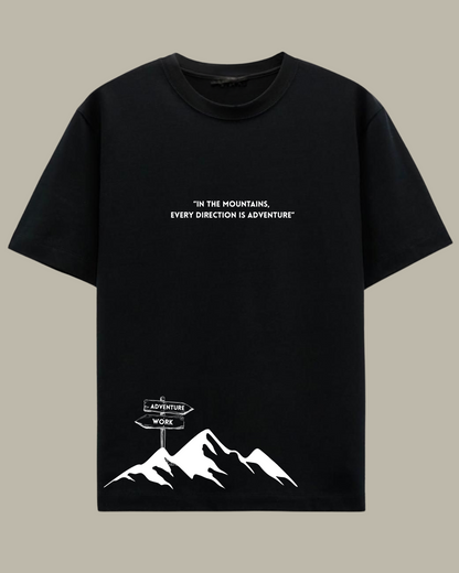 Mountain Oversized t-shirt (Unisex)