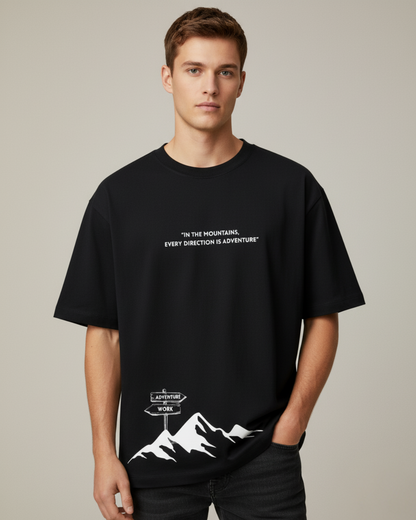 Mountain Oversized t-shirt (Unisex)