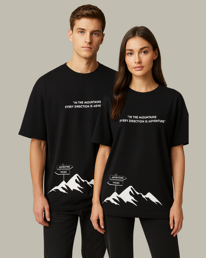 Mountain Oversized t-shirt (Unisex)