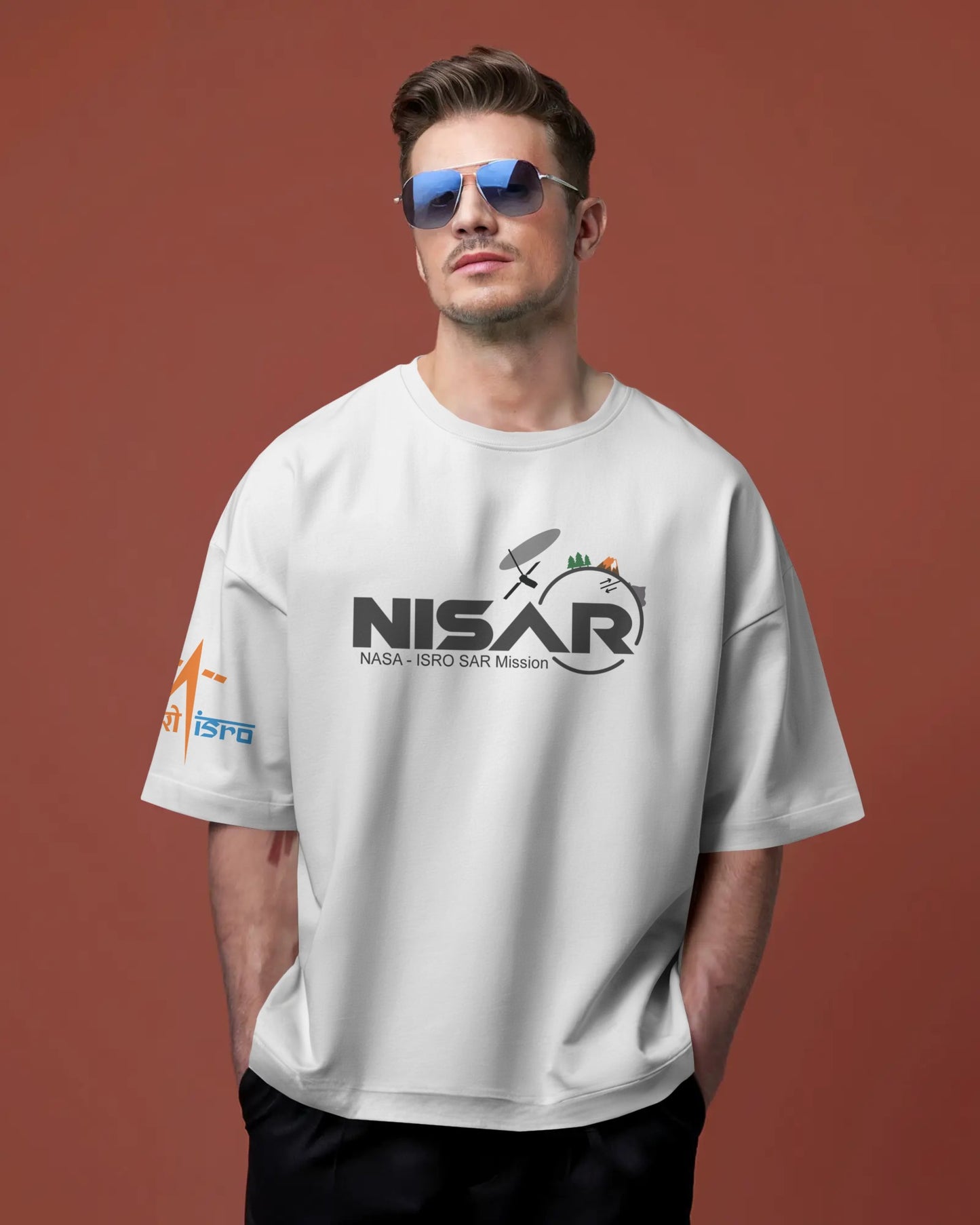 ISRO NISAR T-shirt (Unisex)