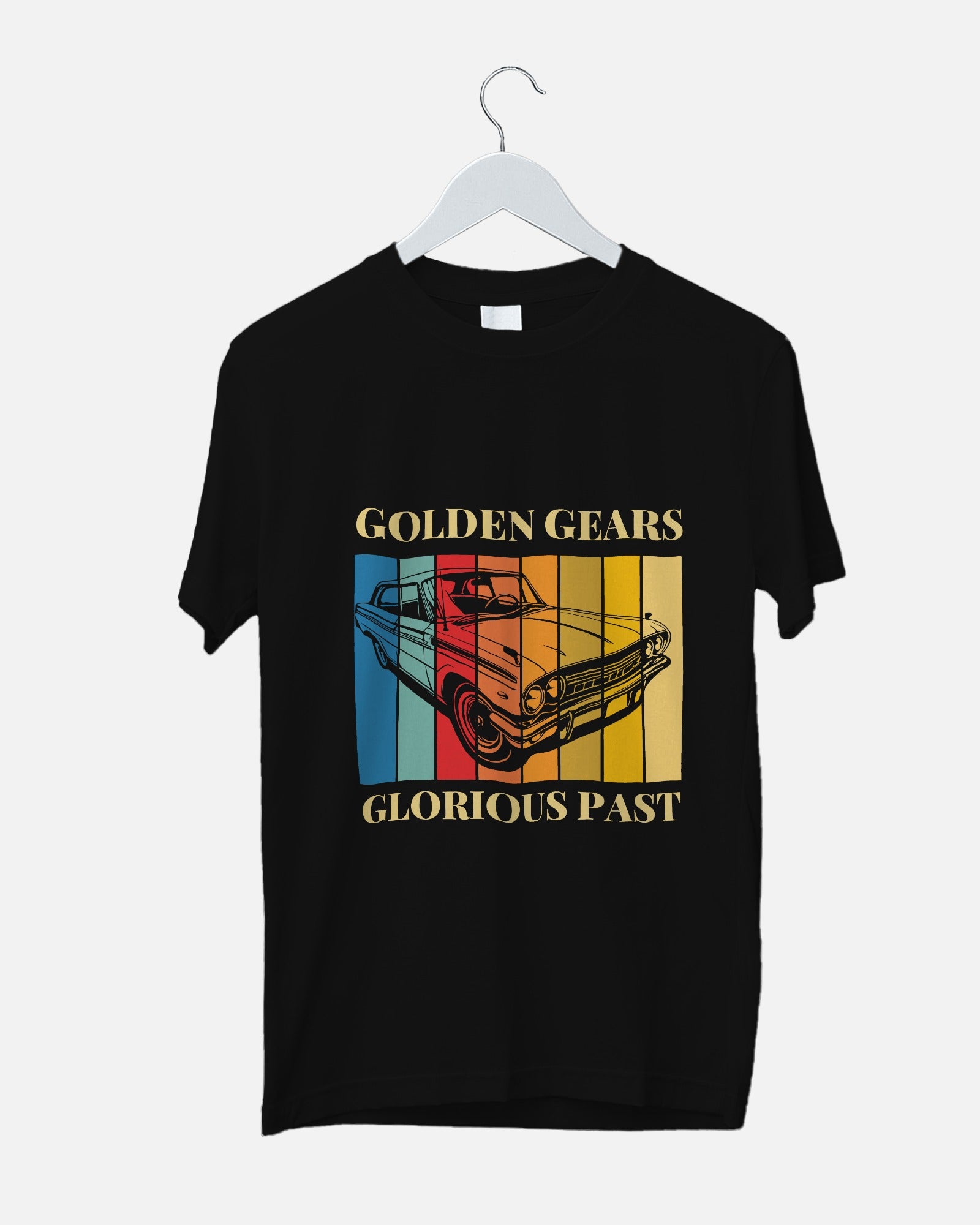  Golden Gears car Half Sleeves t shirt  – ESROVERSE, free shipping included Design T-shirt (Unisex)