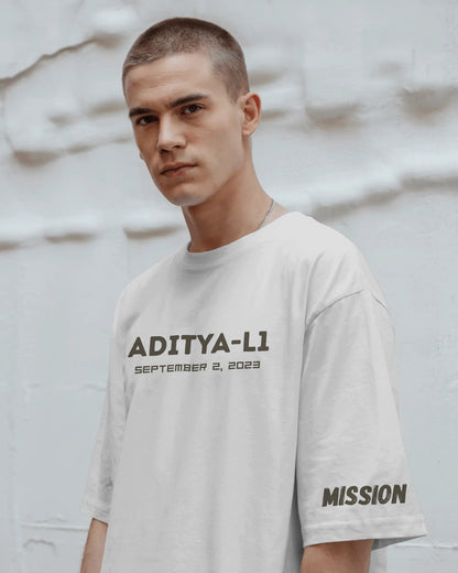 ISRO ADITYA L1 SOLAR MISSION 
100% COTTON | PREMIUM MATERIAL

FREE SHIPPING
Oversize T-shirt ,white t shirt , cotton t-shirt, 100% cotton , premium T Shirt, with FREE SHIPPING | ESROVERSE