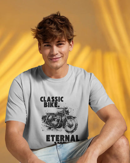BIKE LOVER SPECIAL WHITE OVERSIZED T-SHIRT (Unisex)ESROVERSE – includes free shipping